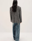 "Long Night Meteor" Limited Edition Italian Imported Yarn Fashionable Chanel Style Tweed Suit Jacket - variant_title