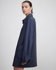 Long shirt with high - end drapey temperament top for women - variant_title