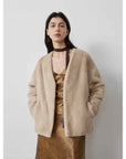 Louvre II Imported Simple Whole Mink Short Coat - variant_title