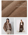 Louvre II Imported Simple Whole Mink Short Coat - variant_title