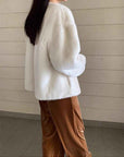 Louvre II Imported Simple Whole Mink Short Coat - variant_title