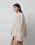 Louvre II Imported Simple Whole Mink Short Coat - variant_title