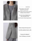 Louvre II Imported Simple Whole Mink Short Coat - variant_title