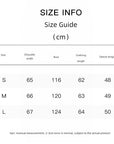 Fireladyfur Louvre mink V-neck jacket size chart and fit guide