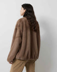 Louvre Mink V - Neck Jacket - variant_title