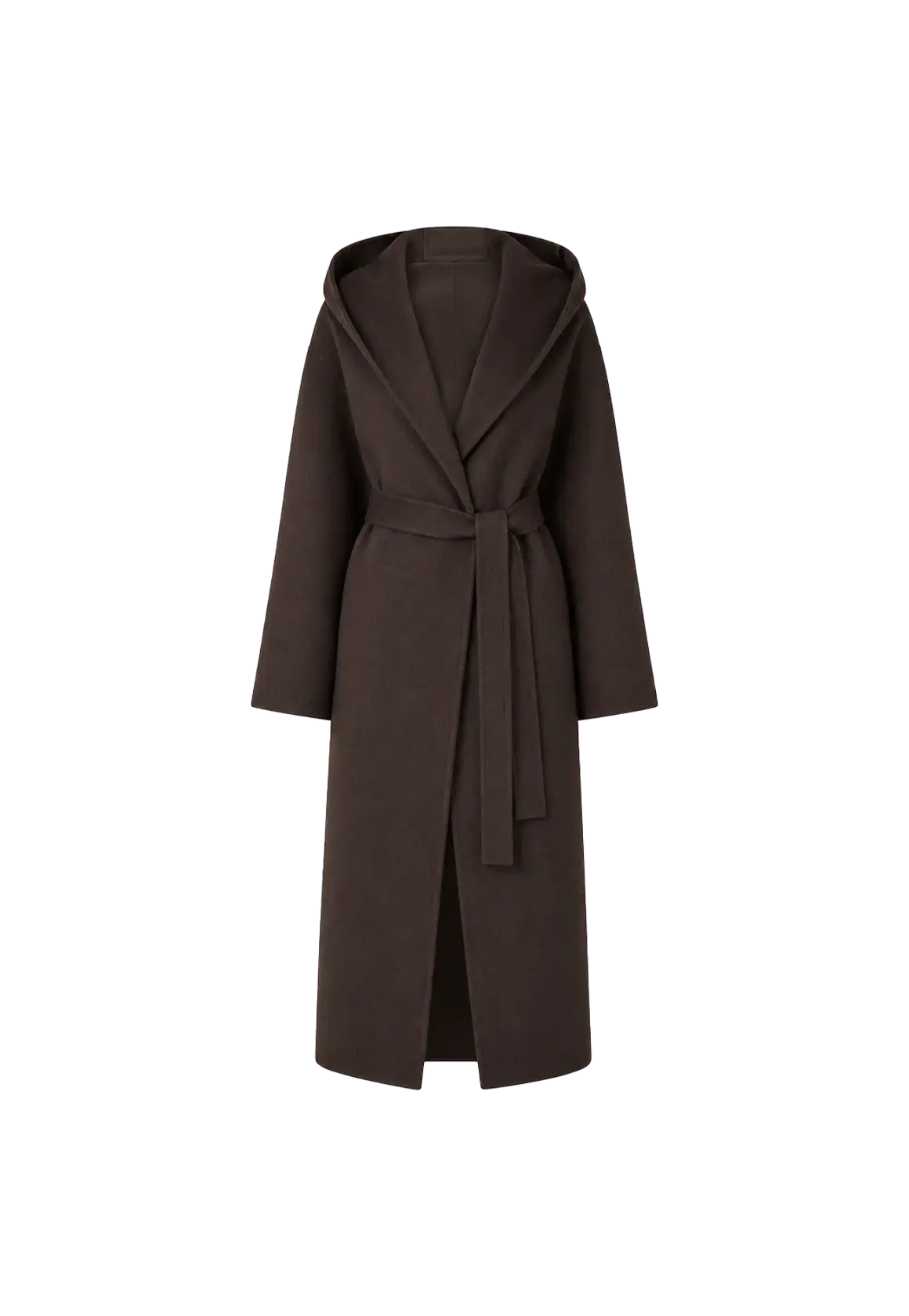 Magic World hooded wool cashmere blend cape coat product image 04