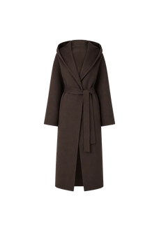 Magic World hooded wool cashmere blend cape coat product image 04