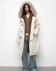 Fireladyfur Manchester City old story hooded parka product color cutout