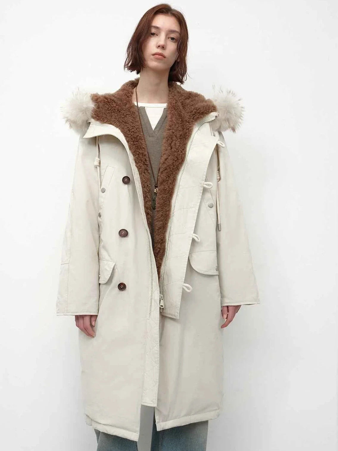 Fireladyfur Manchester City old story off white upgraded hooded parka product cutout