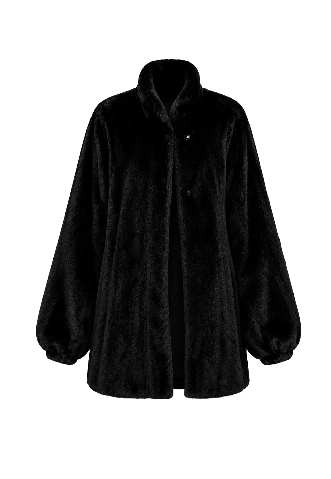 Meteor Variations Blackglama black mink coat, transparent product view