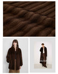 Meteor Variations Sable Fur Coat Women - variant_title