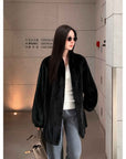 Meteor Variations Sable Fur Coat Women - variant_title