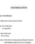 "Mid - Autumn Afternoon" Haute couture retro versatile straight - leg slightly flared wide - leg casual pants - variant_title