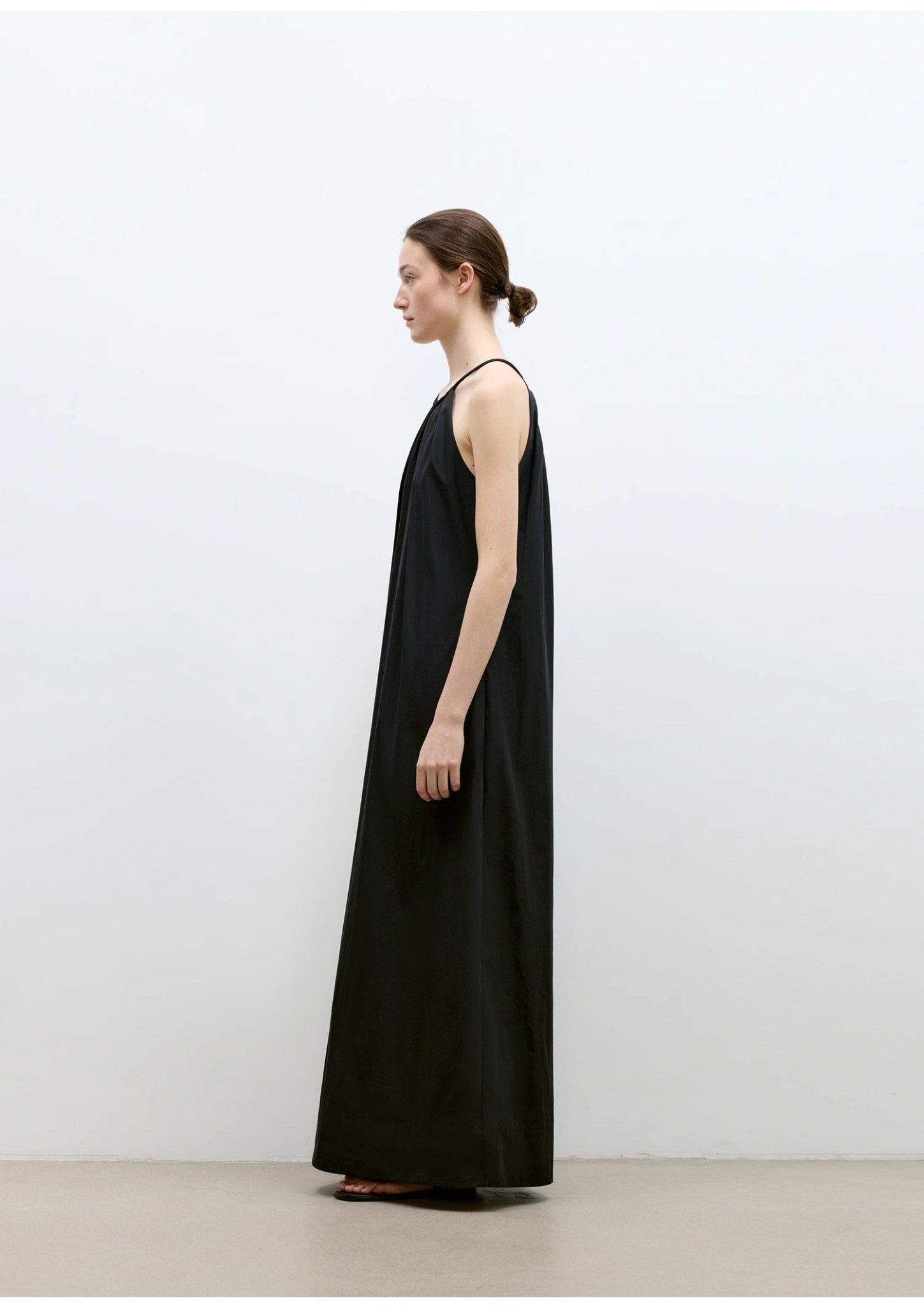 "Minimalist Rule" halter neck hollow design dress women's summer long dress - variant_title