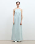"Minimalist Rule" halter neck hollow design dress women's summer long dress - variant_title