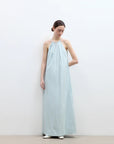 "Minimalist Rule" halter neck hollow design dress women's summer long dress - variant_title