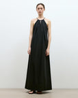 "Minimalist Rule" halter neck hollow design dress women's summer long dress - variant_title
