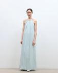 "Minimalist Rule" halter neck hollow design dress women's summer long dress - variant_title