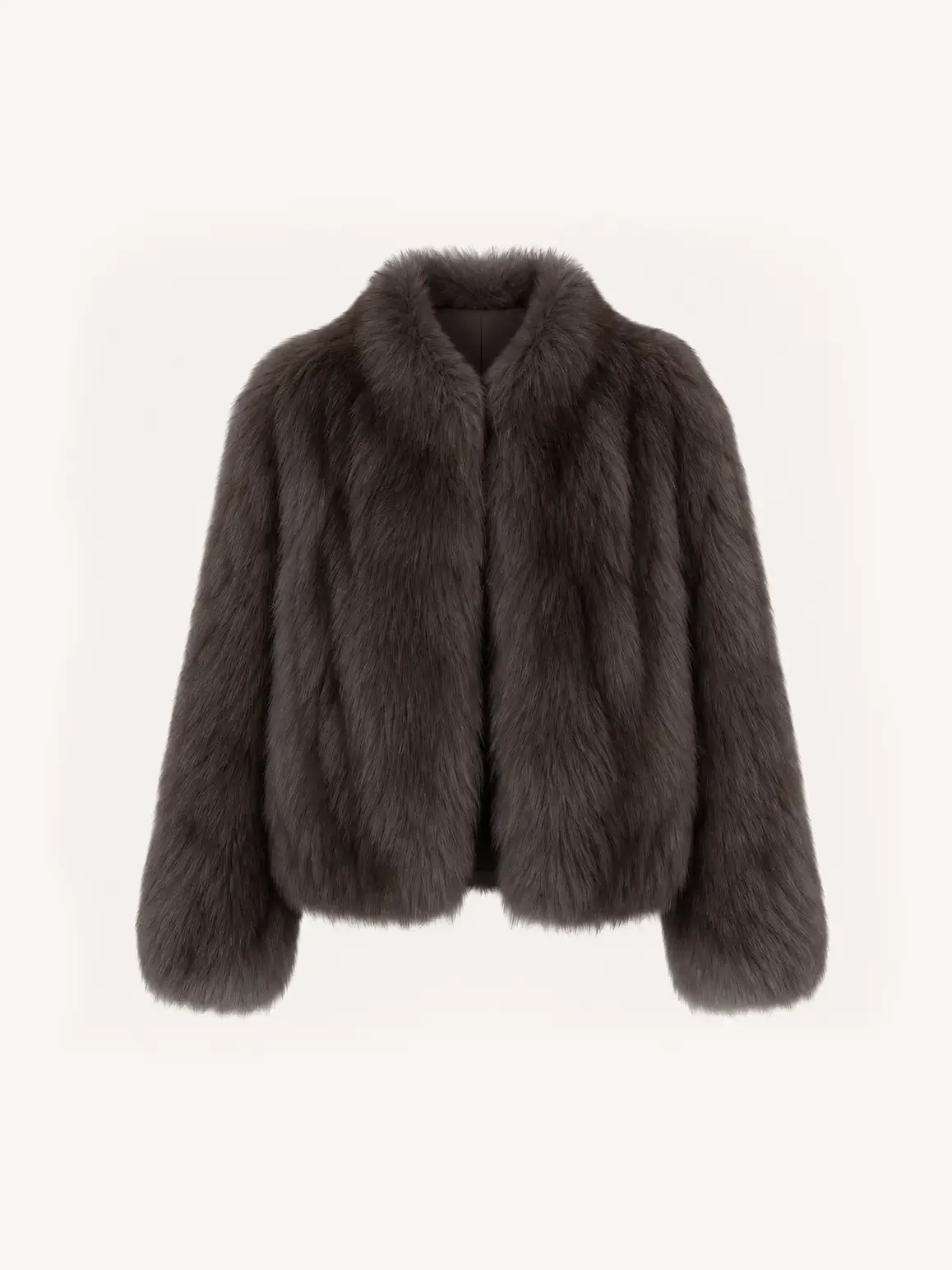 Monet's Garden Reddish Brown SagaFurs fox fur coat product view