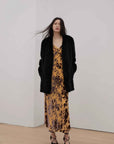 "Moon Serenade" High - luxury imported velvet mink woven fur coat mid - length mink coat (handmade) - variant_title