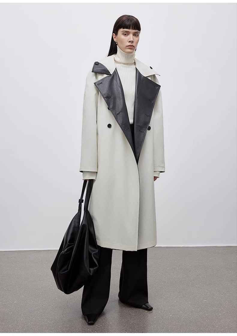 "Moonlight Essence" Machine Washable 48S Wool Pile Collar Bottoming Shirt Slim Fit Inner Knitted Sweater for Women - variant_title