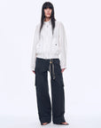 "Moonlight Whisper" lightweight outdoor half - stand collar raglan sleeve jacket - variant_title