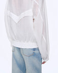 "Moonlight Whisper" lightweight outdoor half - stand collar raglan sleeve jacket - variant_title