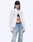 "Moonlight Whisper" lightweight outdoor half - stand collar raglan sleeve jacket - variant_title