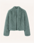 Fireladyfur Women's Tuscan Sheepskin Coat“Morning Mist Fairy” product image 9