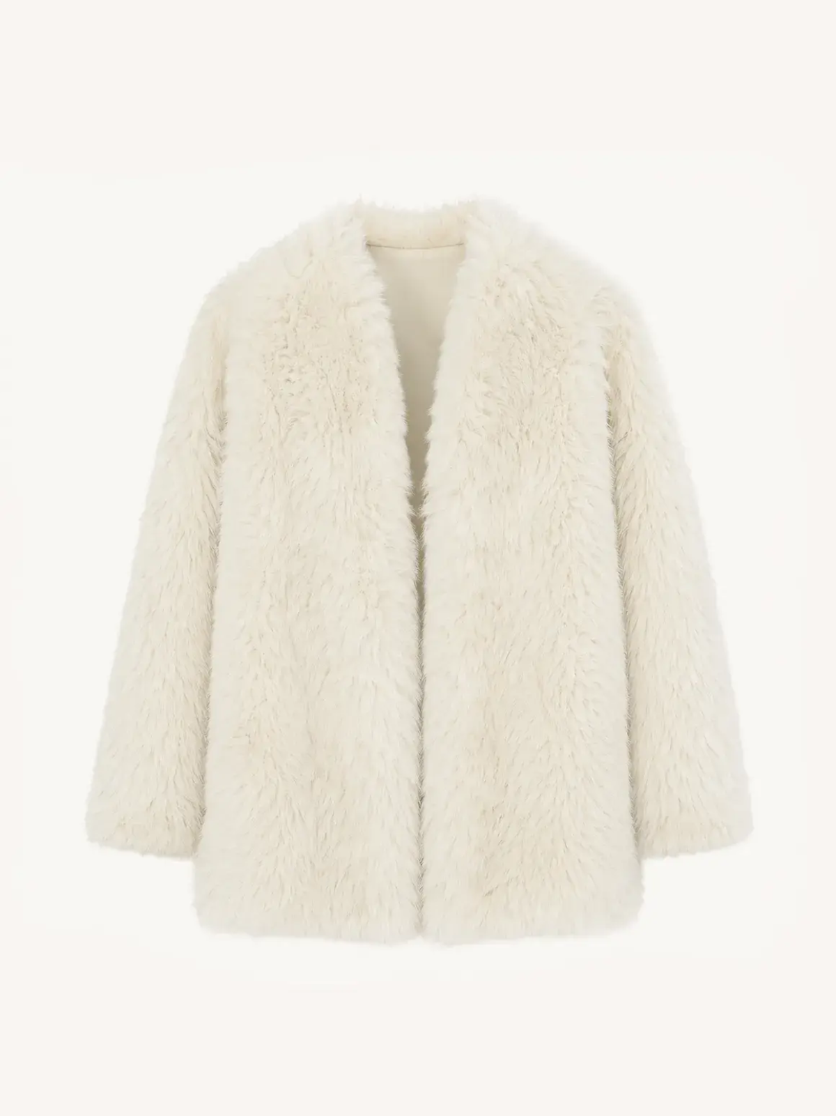 Fireladyfur Women's Tuscan Sheepskin Coat“Morning Mist Fairy” product image 11