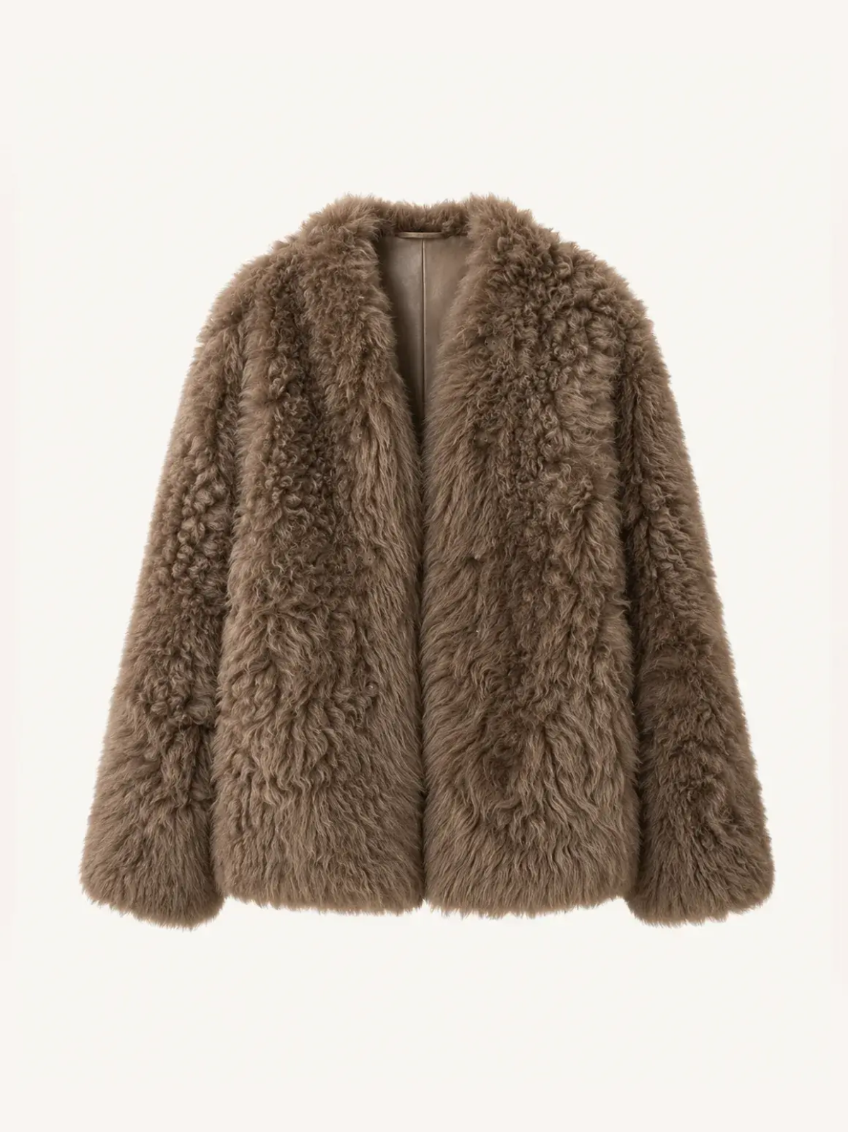 Fireladyfur Women's Tuscan Sheepskin Coat“Morning Mist Fairy” product image 15