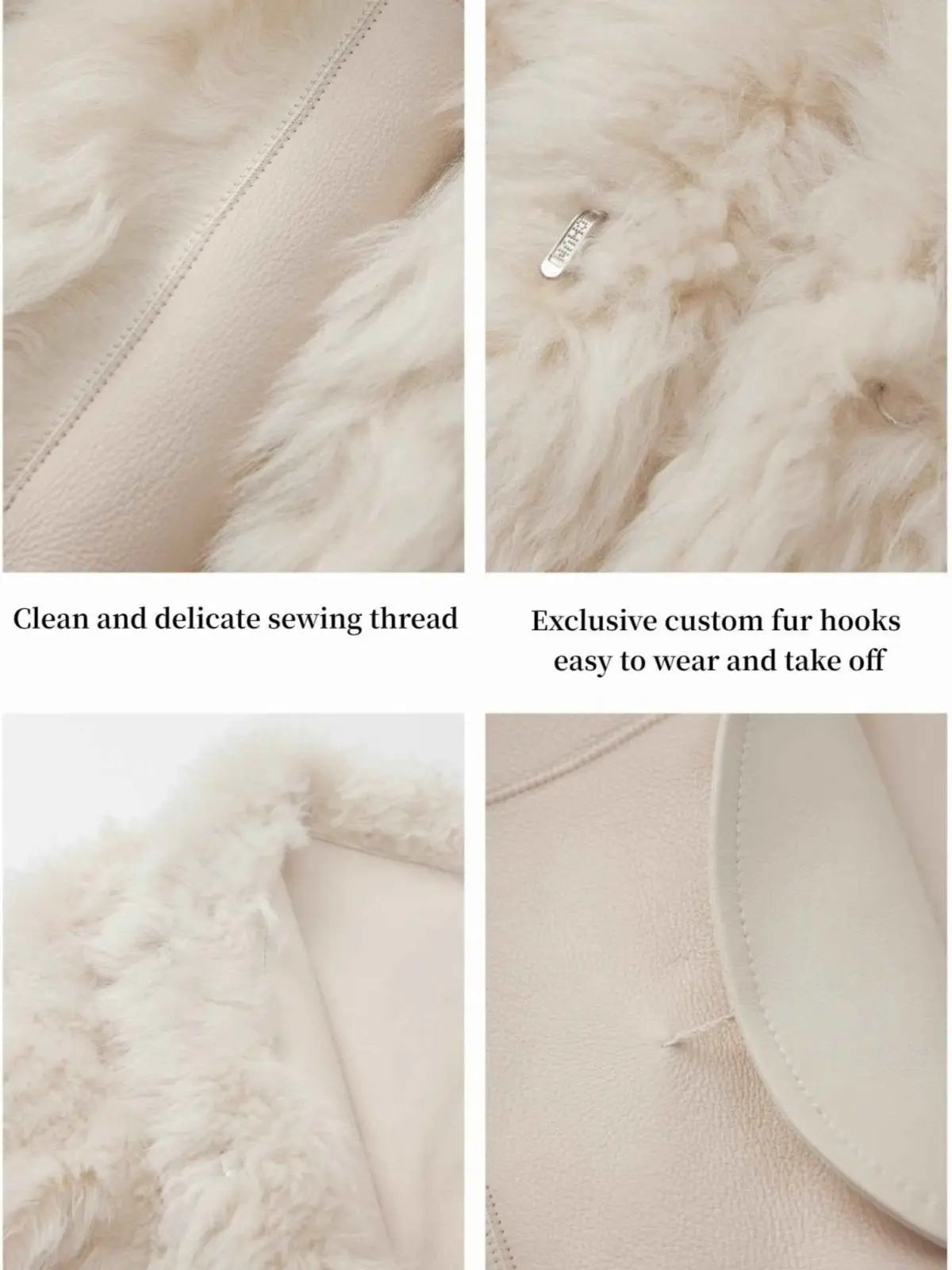 Fireladyfur Women's Tuscan Sheepskin Coat“Morning Mist Fairy” - variant_title