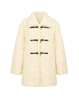 Moro Garden white water ripple sheepskin wool coat product cutout