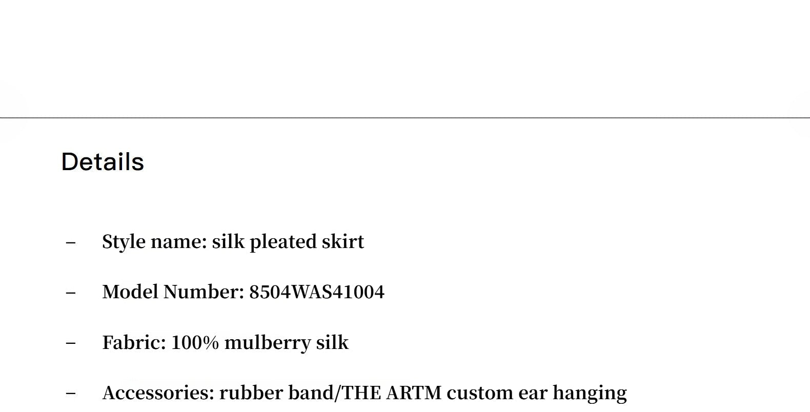 Mulberry silk custom pleated irregular hem skirt for women - variant_title