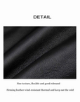 My Little Curly black Toscana shearling jacket size guide