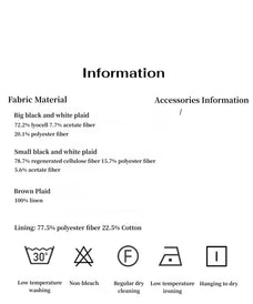 National Style Tencel Acetate Jacquard/Drape Linen Plaid Retro Casual Pants Spring"Plaid Accent" - variant_title