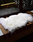 Natural New Zealand Sheepskin Rug 2x3 | Single Pelt | Ultra - Soft Thick Wool | Undyed & Formaldehyde - Free | Nursery - Safe - variant_title