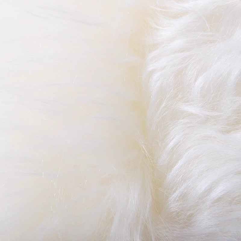 Natural New Zealand Sheepskin Rug 2x6 | Double Pelt | Thick Plush | Undyed & Formaldehyde - Free | Baby - Safe - variant_title
