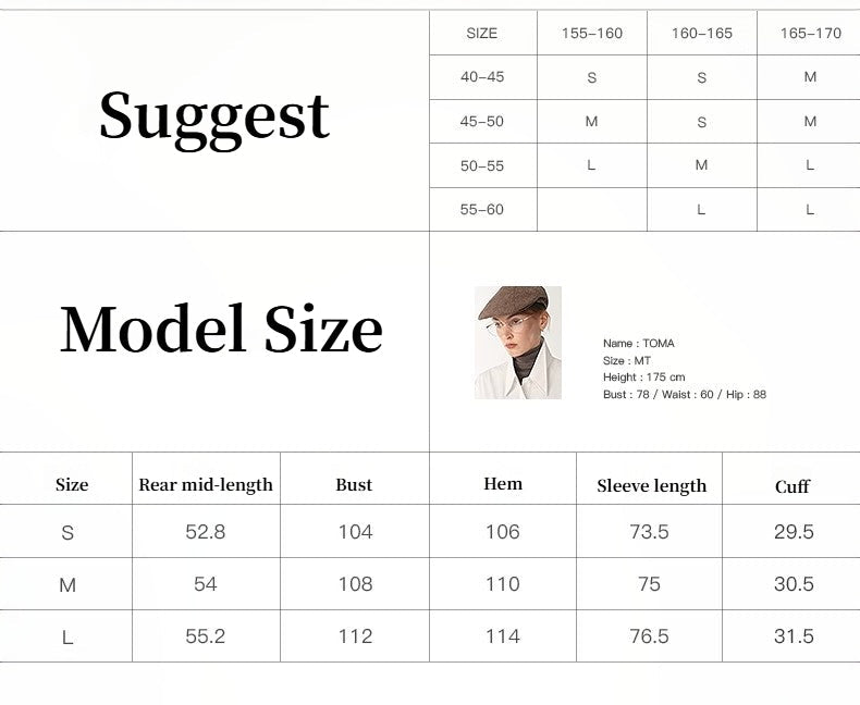 "Night Messenger" anti - wrinkle waterproof large lapel short straight box windbreaker for women - variant_title