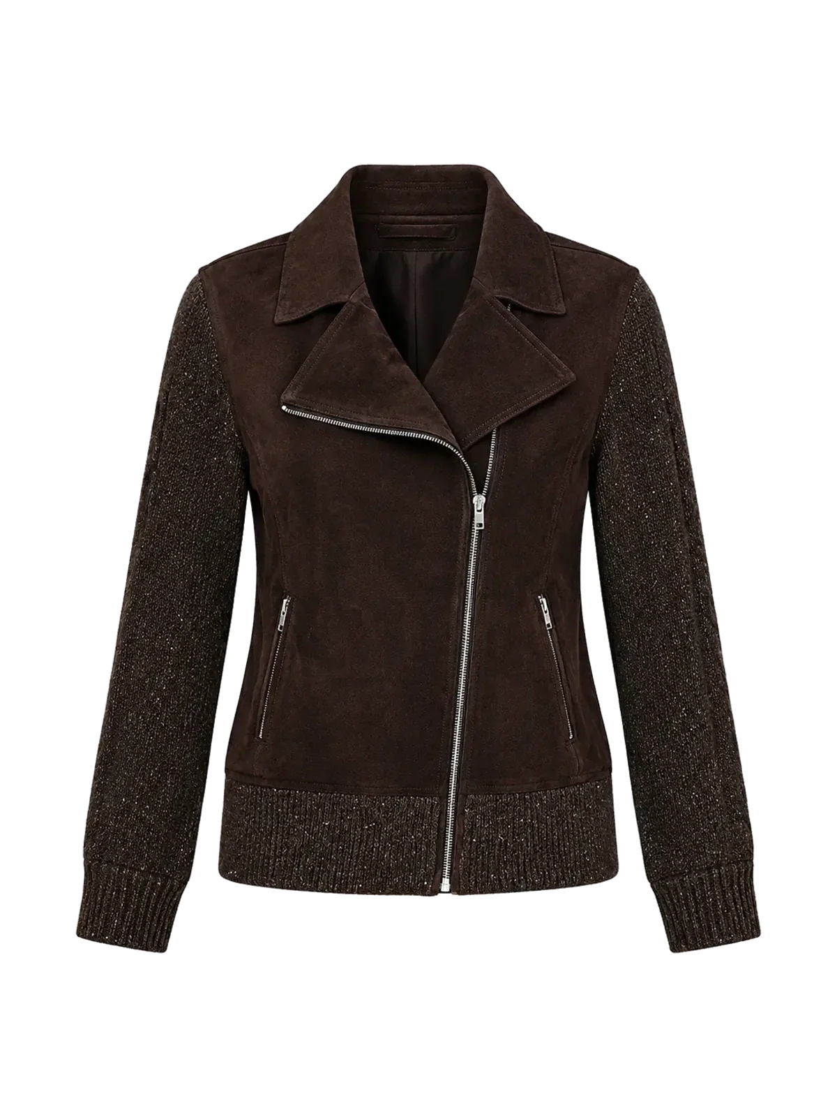 Nishino Twilight Italian sheepskin jacket - Brown product cutout
