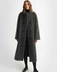 "Parisian Affair"Circle Long Fur Toggle Coat for Women - variant_title