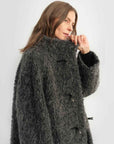 "Parisian Affair"Circle Long Fur Toggle Coat for Women - variant_title
