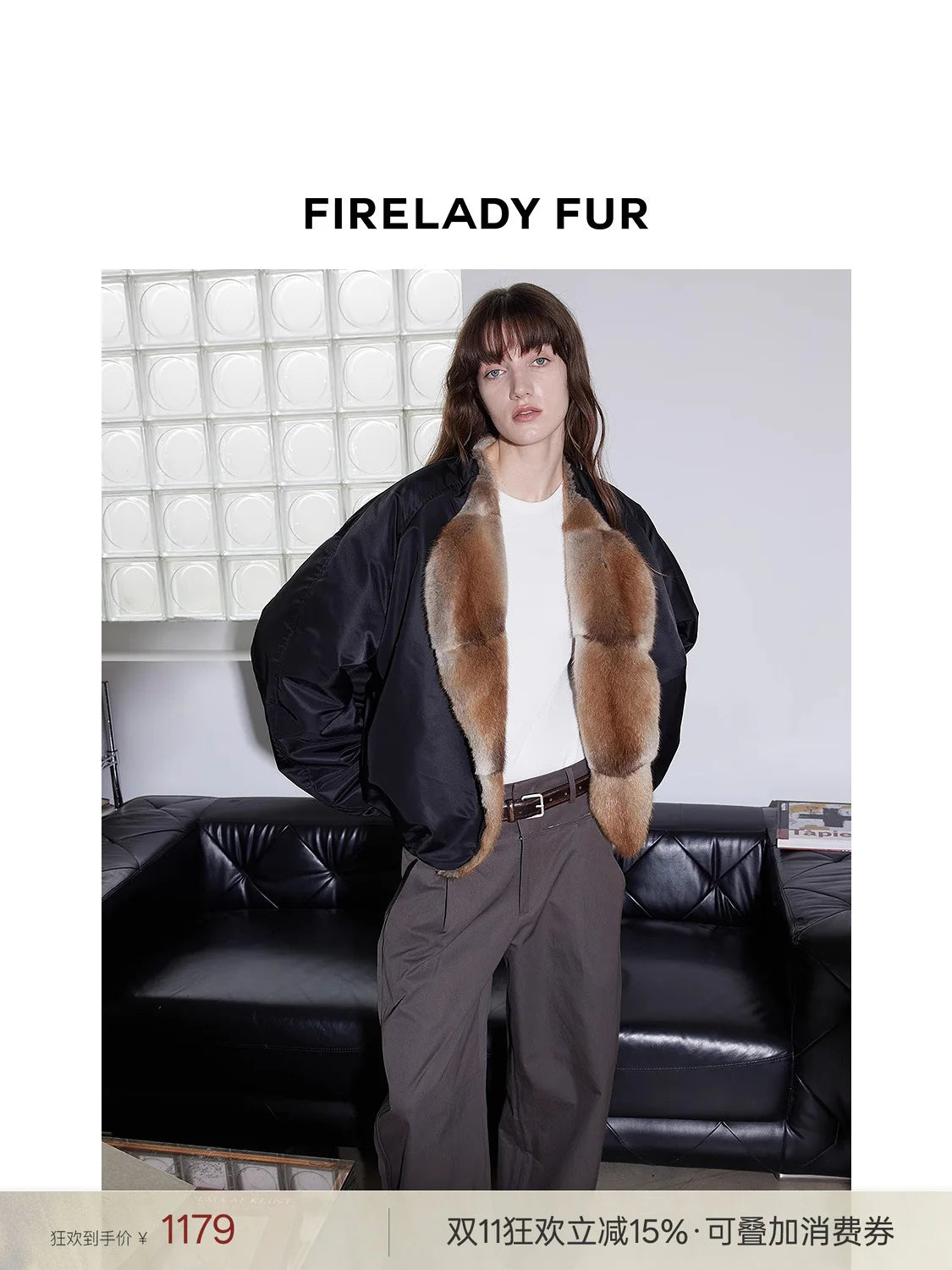 Long fur-trim parka checked for warmth and hood coverage