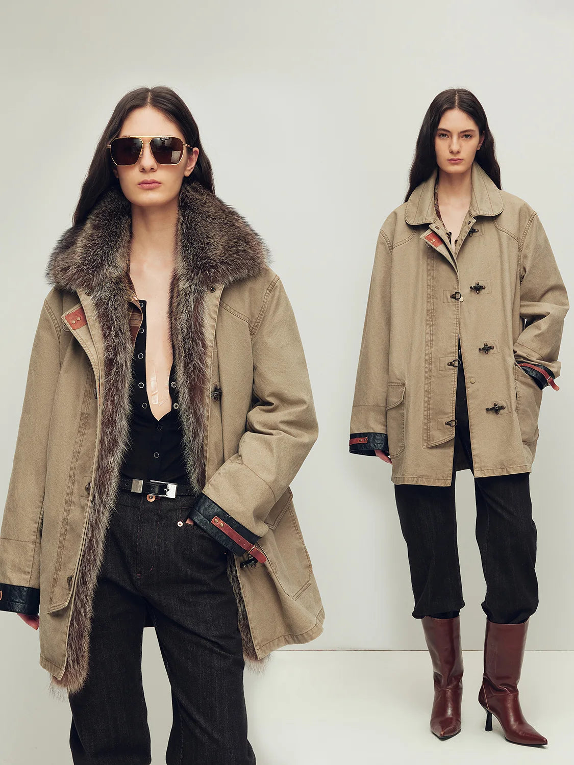 Fur-trim parka used for the Fire Lady Fur buying guide