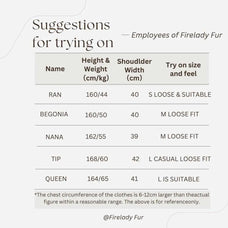Peach Oolong women's Toscana sheepskin winter coat model fit reference