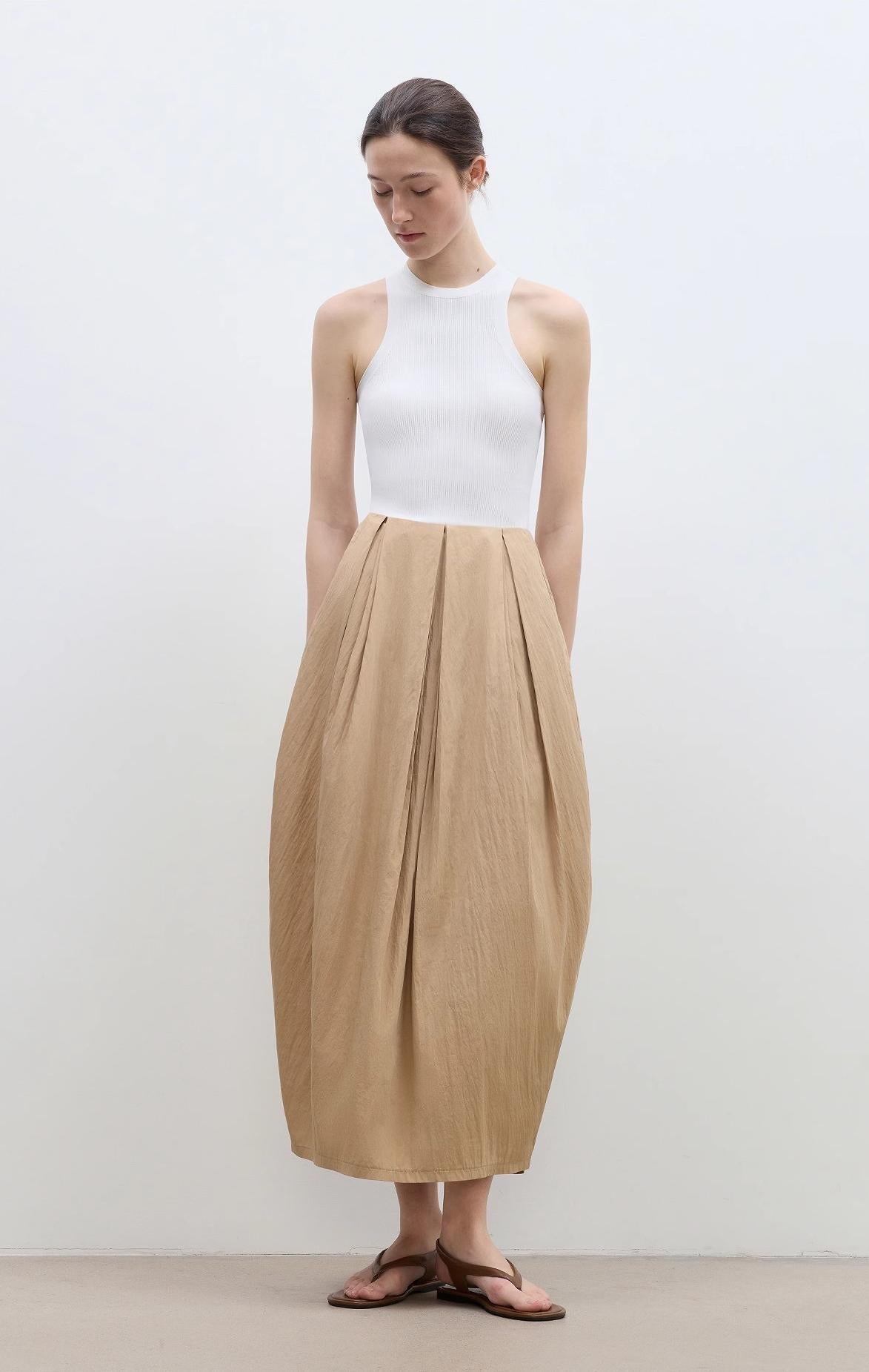 "Peninsula Art" Styling Flower Bud Skirt High Waist Skirt for Women - variant_title