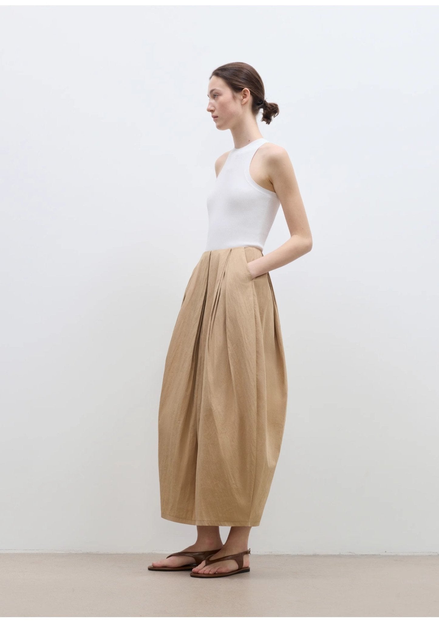 "Peninsula Art" Styling Flower Bud Skirt High Waist Skirt for Women - variant_title