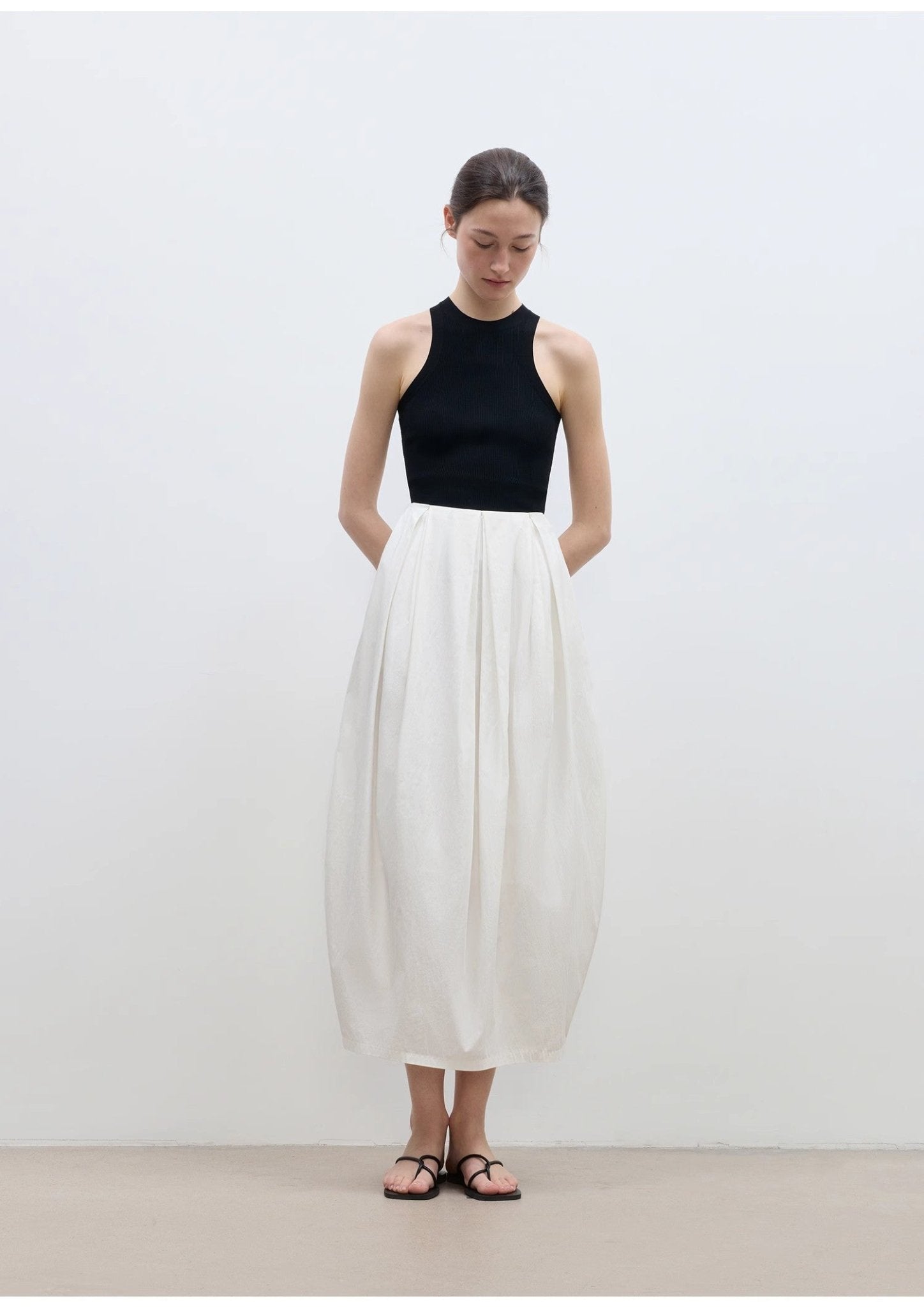 "Peninsula Art" Styling Flower Bud Skirt High Waist Skirt for Women - variant_title
