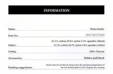 "Piano Music" halterneck waist - cinching cocoon dress - variant_title