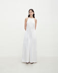 "Piano Music" halterneck waist - cinching cocoon dress - variant_title
